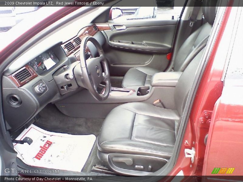 Red Jewel Tintcoat / Ebony 2009 Chevrolet Impala LTZ