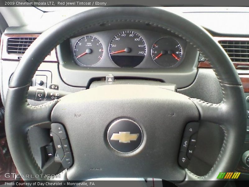 Red Jewel Tintcoat / Ebony 2009 Chevrolet Impala LTZ
