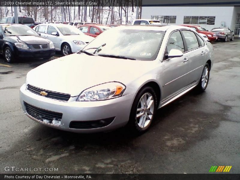 Silver Ice Metallic / Gray 2009 Chevrolet Impala LTZ