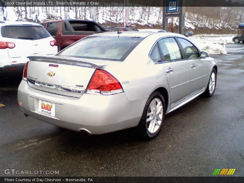 Silver Ice Metallic / Gray 2009 Chevrolet Impala LTZ