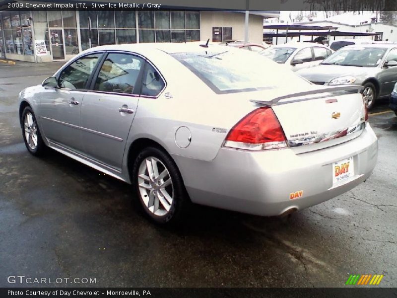 Silver Ice Metallic / Gray 2009 Chevrolet Impala LTZ
