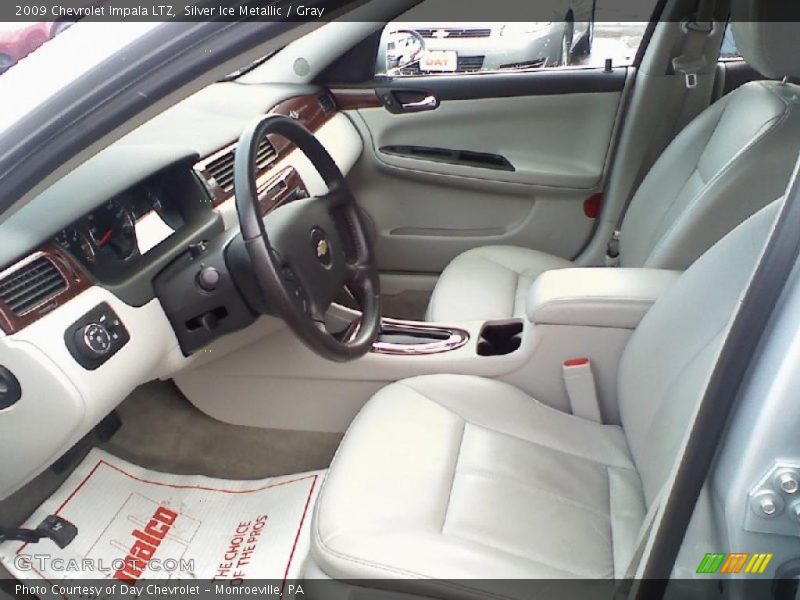 Silver Ice Metallic / Gray 2009 Chevrolet Impala LTZ