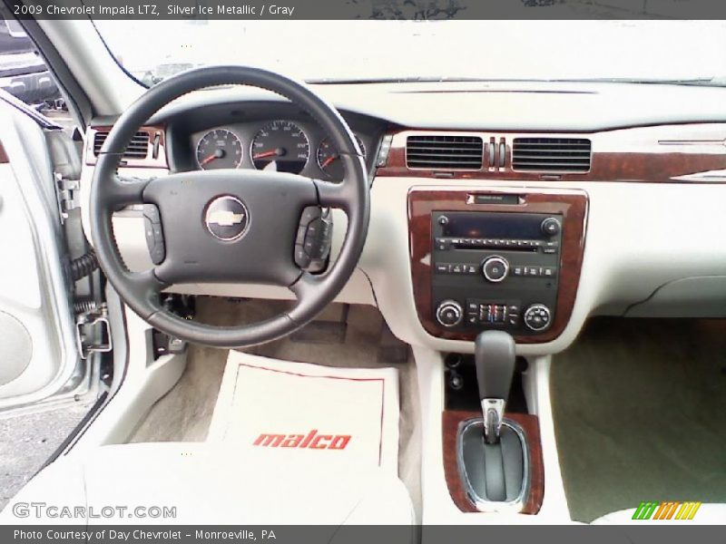 Silver Ice Metallic / Gray 2009 Chevrolet Impala LTZ