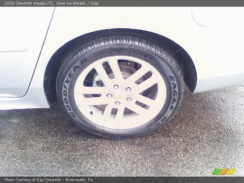 Silver Ice Metallic / Gray 2009 Chevrolet Impala LTZ