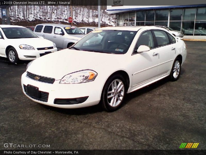 White / Neutral 2009 Chevrolet Impala LTZ