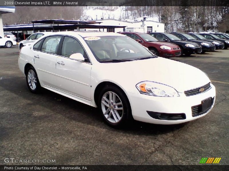 White / Neutral 2009 Chevrolet Impala LTZ