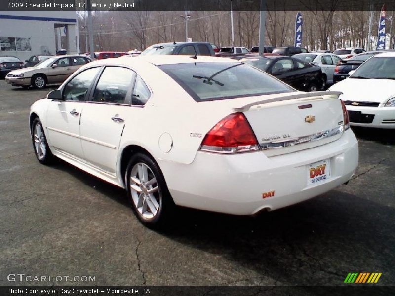 White / Neutral 2009 Chevrolet Impala LTZ