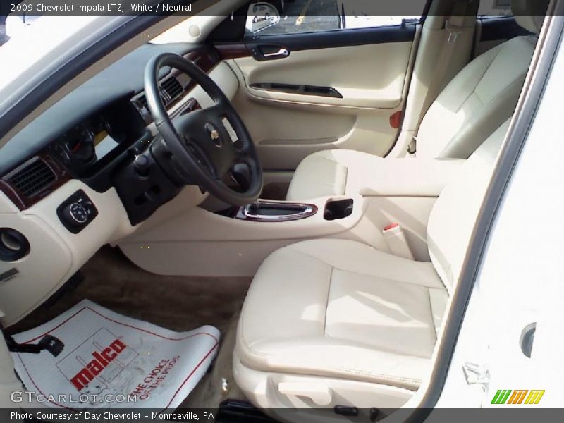 White / Neutral 2009 Chevrolet Impala LTZ