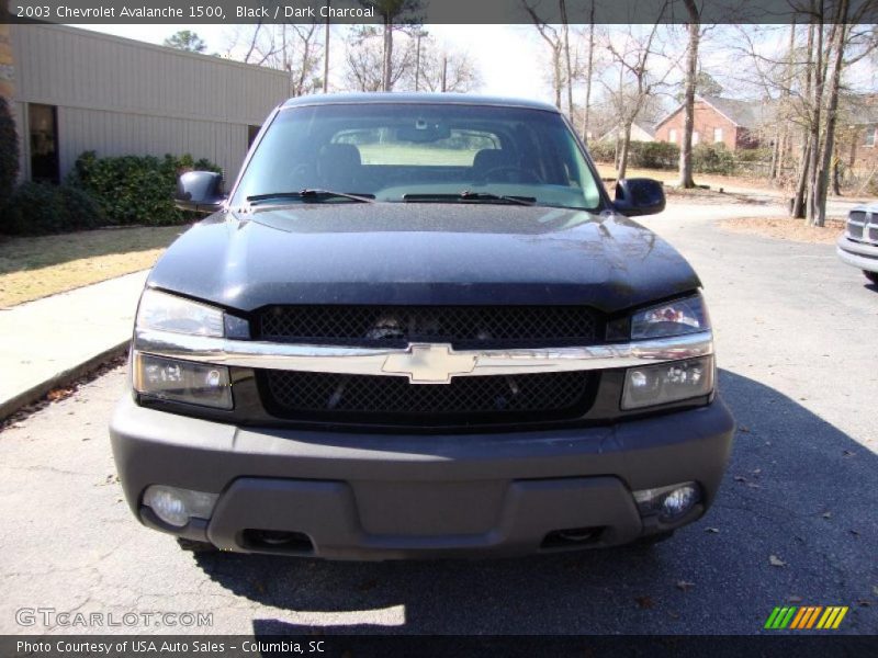 Black / Dark Charcoal 2003 Chevrolet Avalanche 1500