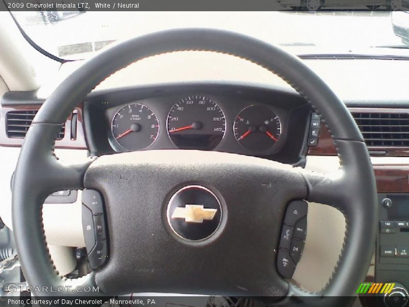 White / Neutral 2009 Chevrolet Impala LTZ