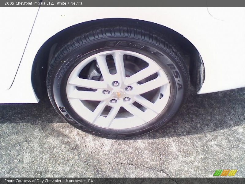 White / Neutral 2009 Chevrolet Impala LTZ