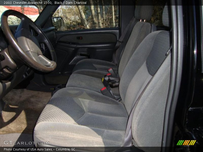 Black / Dark Charcoal 2003 Chevrolet Avalanche 1500