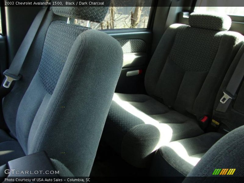 Black / Dark Charcoal 2003 Chevrolet Avalanche 1500