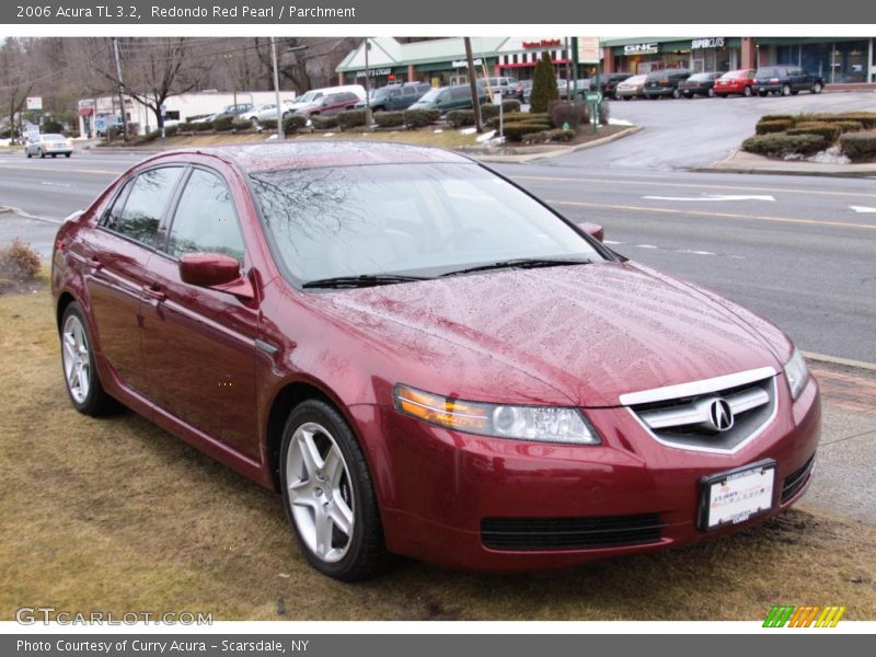 Redondo Red Pearl / Parchment 2006 Acura TL 3.2