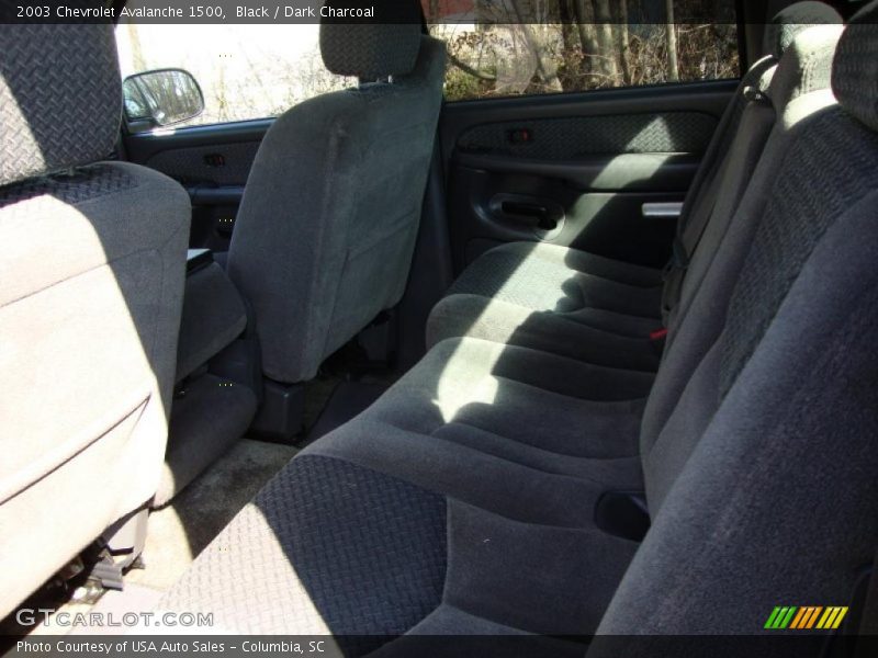 Black / Dark Charcoal 2003 Chevrolet Avalanche 1500