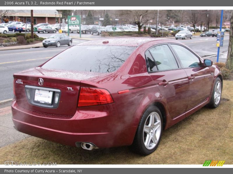 Redondo Red Pearl / Parchment 2006 Acura TL 3.2