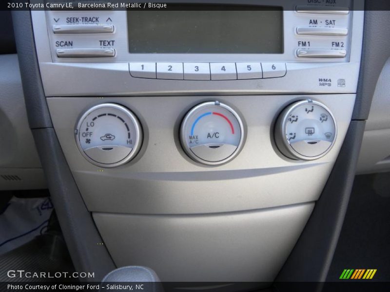 Barcelona Red Metallic / Bisque 2010 Toyota Camry LE