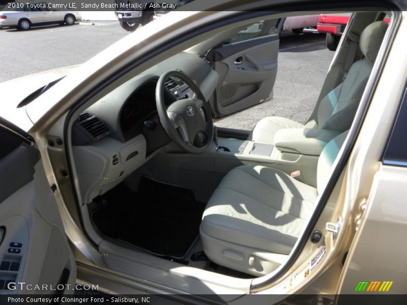 Sandy Beach Metallic / Ash Gray 2010 Toyota Camry LE