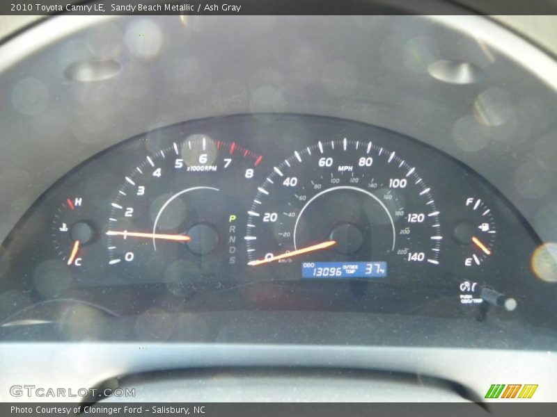 Sandy Beach Metallic / Ash Gray 2010 Toyota Camry LE