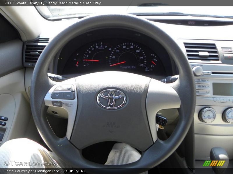 Sandy Beach Metallic / Ash Gray 2010 Toyota Camry LE