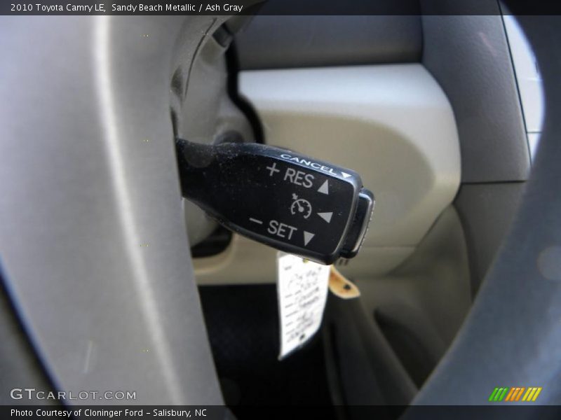 Sandy Beach Metallic / Ash Gray 2010 Toyota Camry LE