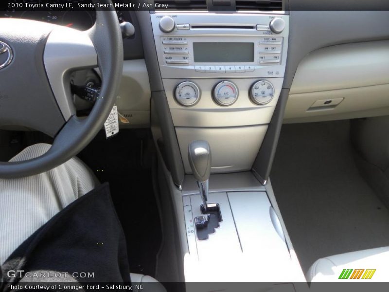 Sandy Beach Metallic / Ash Gray 2010 Toyota Camry LE