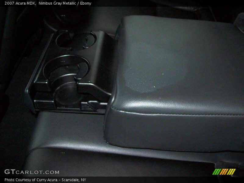 Nimbus Gray Metallic / Ebony 2007 Acura MDX