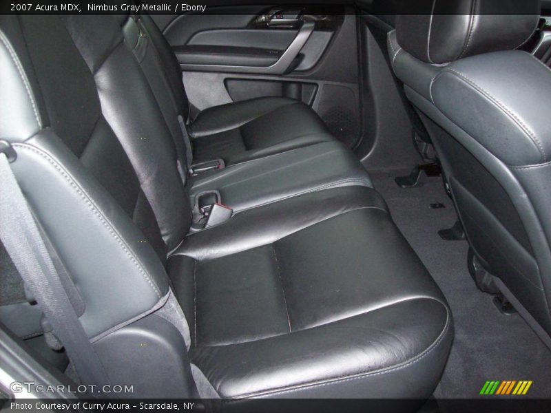 Nimbus Gray Metallic / Ebony 2007 Acura MDX