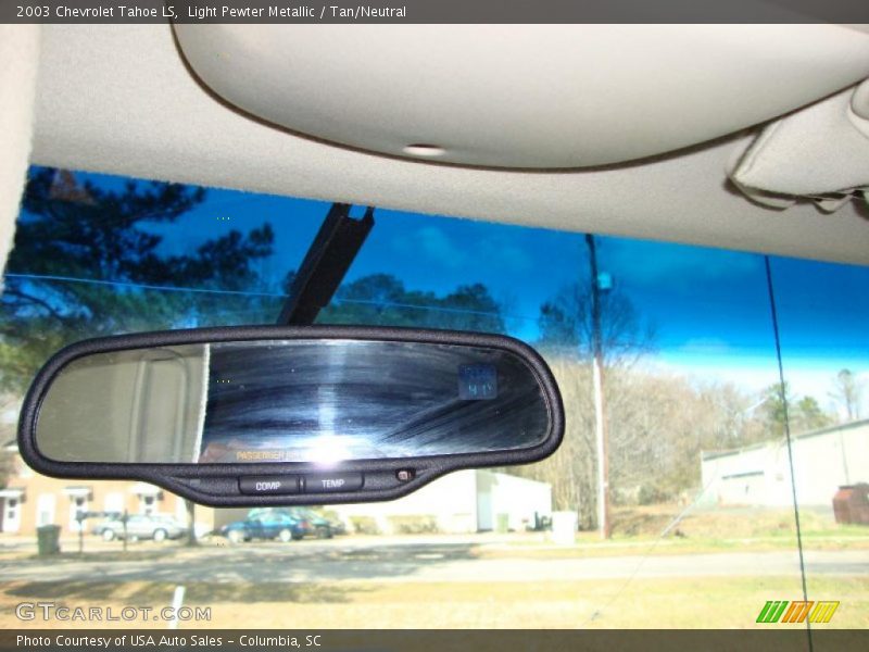 Light Pewter Metallic / Tan/Neutral 2003 Chevrolet Tahoe LS