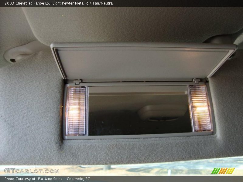 Light Pewter Metallic / Tan/Neutral 2003 Chevrolet Tahoe LS