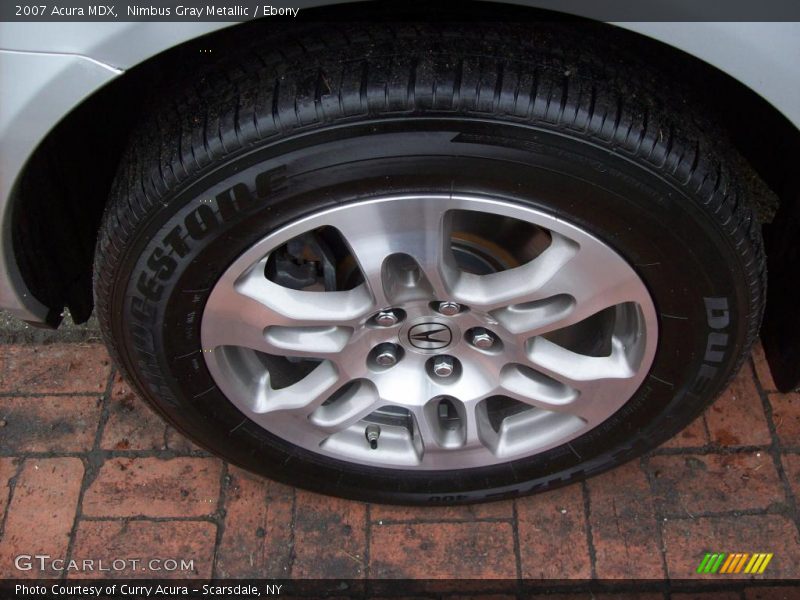 Nimbus Gray Metallic / Ebony 2007 Acura MDX