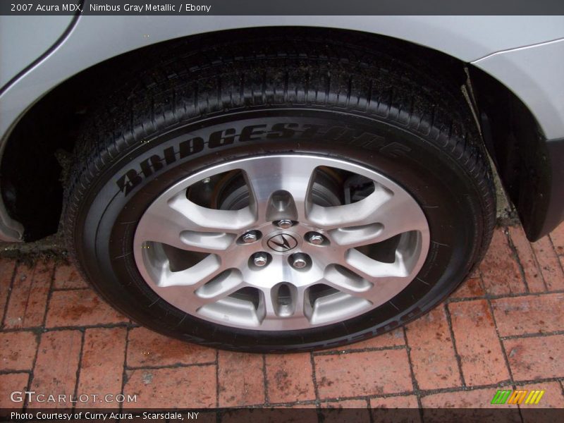 Nimbus Gray Metallic / Ebony 2007 Acura MDX