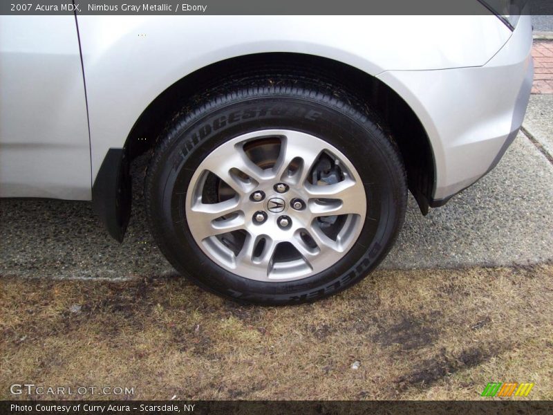 Nimbus Gray Metallic / Ebony 2007 Acura MDX