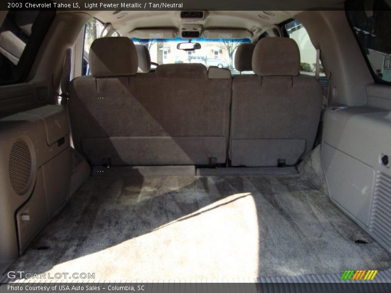 Light Pewter Metallic / Tan/Neutral 2003 Chevrolet Tahoe LS