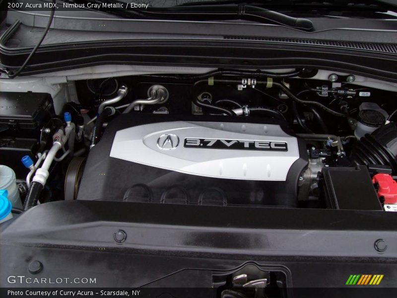 Nimbus Gray Metallic / Ebony 2007 Acura MDX