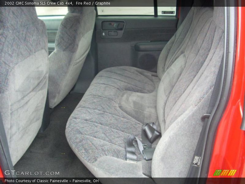 Fire Red / Graphite 2002 GMC Sonoma SLS Crew Cab 4x4