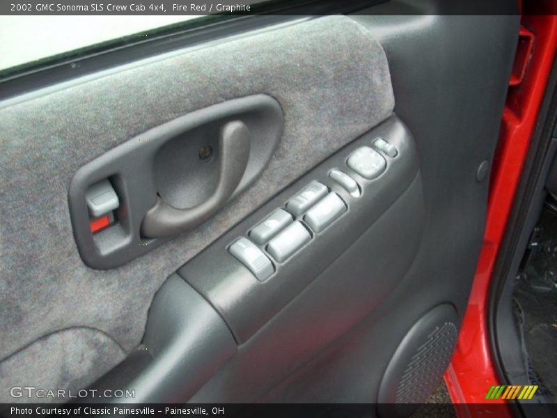 Fire Red / Graphite 2002 GMC Sonoma SLS Crew Cab 4x4