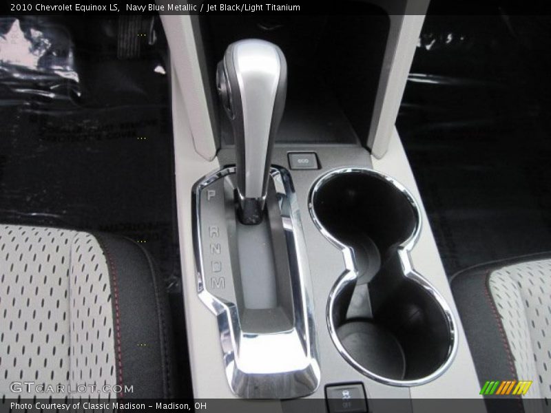 Navy Blue Metallic / Jet Black/Light Titanium 2010 Chevrolet Equinox LS