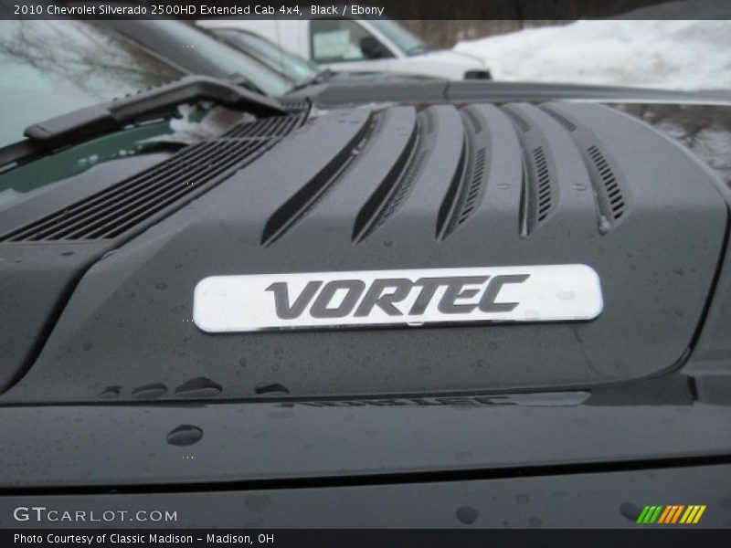 Black / Ebony 2010 Chevrolet Silverado 2500HD Extended Cab 4x4