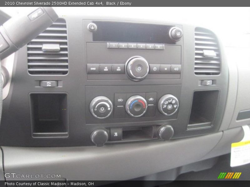 Black / Ebony 2010 Chevrolet Silverado 2500HD Extended Cab 4x4