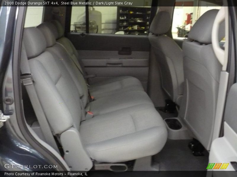 Steel Blue Metallic / Dark/Light Slate Gray 2008 Dodge Durango SXT 4x4