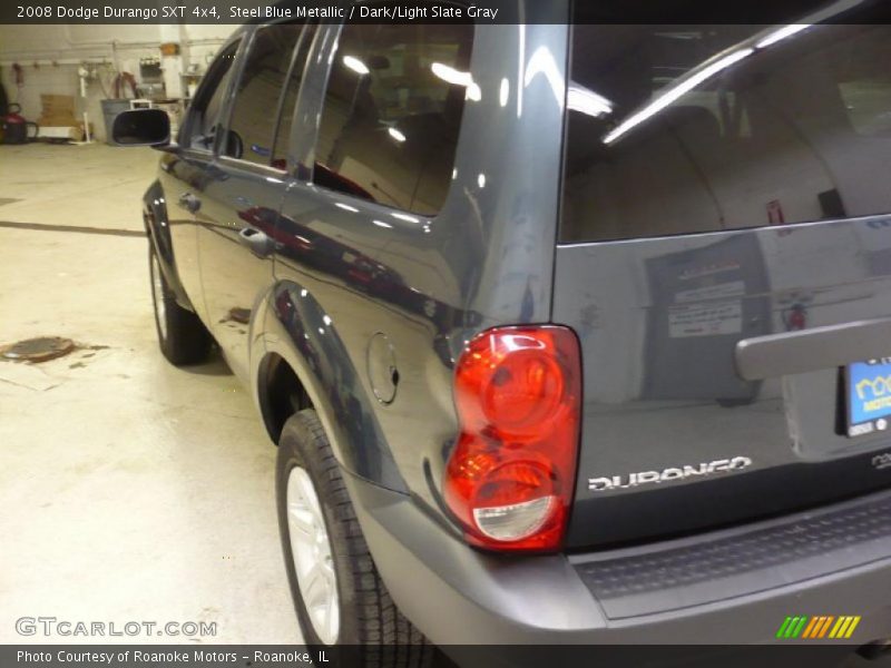 Steel Blue Metallic / Dark/Light Slate Gray 2008 Dodge Durango SXT 4x4