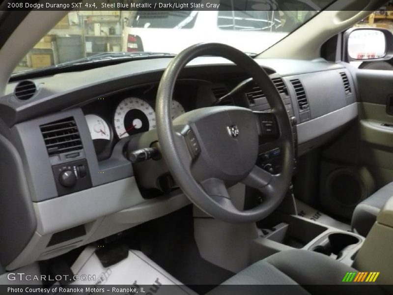 Steel Blue Metallic / Dark/Light Slate Gray 2008 Dodge Durango SXT 4x4