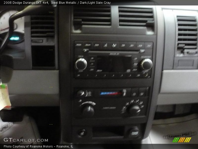 Steel Blue Metallic / Dark/Light Slate Gray 2008 Dodge Durango SXT 4x4