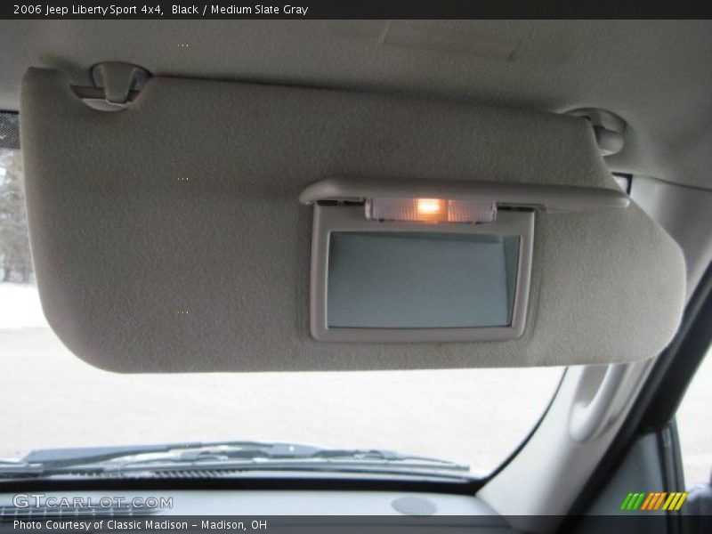 Black / Medium Slate Gray 2006 Jeep Liberty Sport 4x4