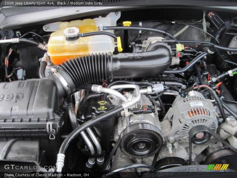 Black / Medium Slate Gray 2006 Jeep Liberty Sport 4x4