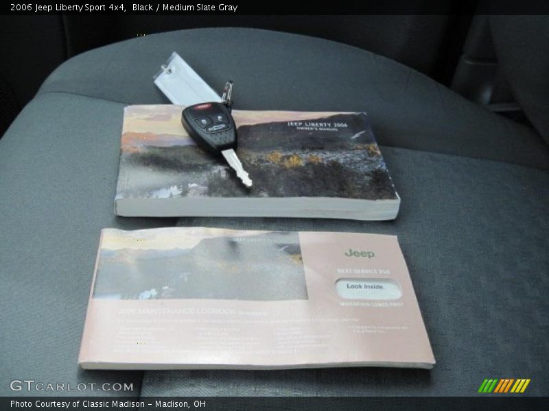 Black / Medium Slate Gray 2006 Jeep Liberty Sport 4x4