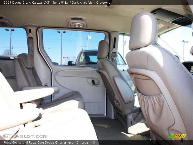 Stone White / Dark Khaki/Light Graystone 2005 Dodge Grand Caravan SXT