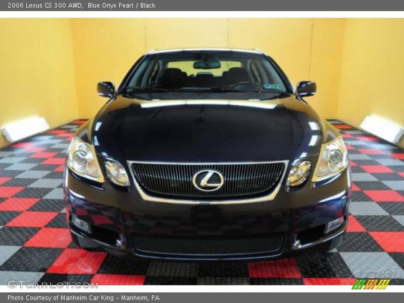 Blue Onyx Pearl / Black 2006 Lexus GS 300 AWD