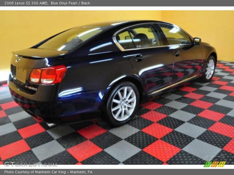 Blue Onyx Pearl / Black 2006 Lexus GS 300 AWD